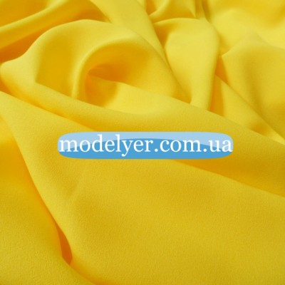 Ткань Креп шифон (желтый)